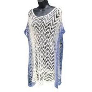 Tommy Bahama M Swim Cover Up Beach Mesh Top